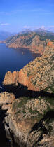 Le golfe de Porto en Corse. © Philip Plisson / Plisson La Trinité / AA12725 - Nos reportages photos - Porto [golfe de]