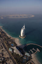 Burj Al Arab in Dubai. © Philip Plisson / Plisson La Trinité / AA12763 - Photo Galleries - United arab emirates