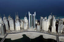 Dubai. © Philip Plisson / Plisson La Trinité / AA12790 - Nos reportages photos - Immeuble