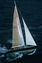 Gitana VI © Philip Plisson / Plisson La Trinité / AA12860 - Photo Galleries - Maxi-monohull Racing Yacht