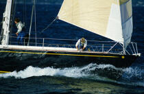 Gitana VI © Philip Plisson / Plisson La Trinité / AA12863 - Photo Galleries - Sailing Race
