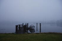 Mist over Mystic © Philip Plisson / Plisson La Trinité / AA12911 - Photo Galleries - Autumn Colors in New England