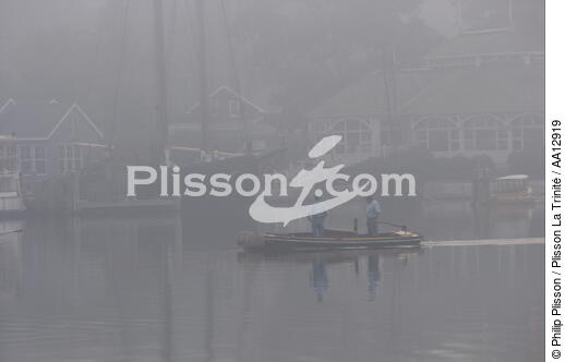 Mystic Seaport - © Philip Plisson / Plisson La Trinité / AA12919 - Photo Galleries - Autumn Colors in New England