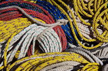 Rope. © Philip Plisson / Plisson La Trinité / AA12988 - Photo Galleries - Ropes and rigging