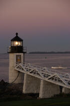 Marshall Point Light in Maine. © Philip Plisson / Plisson La Trinité / AA13111 - Photo Galleries - Marshall Point Light