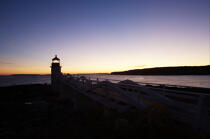 Marshall Point Light dans le Maine. © Philip Plisson / Plisson La Trinité / AA13124 - Nos reportages photos - Phare [Maine]
