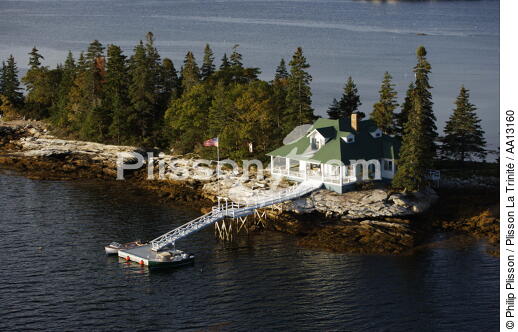 Paysage dans le Maine. - © Philip Plisson / Plisson La Trinité / AA13160 - Nos reportages photos - Maine