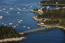 Paysage dans le Maine. © Philip Plisson / Plisson La Trinité / AA13166 - Nos reportages photos - Pont
