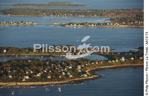 Paysage dans le Maine. - © Philip Plisson / Plisson La Trinité / AA13174 - Nos reportages photos - Maine