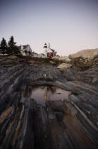 Pemaquid Point Light dans le Maine. © Philip Plisson / Plisson La Trinité / AA13221 - Nos reportages photos - Lumière