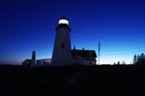Pemaquid Point Light in Maine. © Philip Plisson / Plisson La Trinité / AA13226 - Photo Galleries - Blue sky