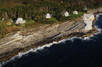New Harbor in Maine. © Philip Plisson / Plisson La Trinité / AA13274 - Photo Galleries - Cliff