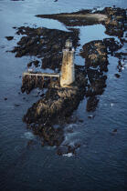 Ram Island Ledge Light in Maine. © Philip Plisson / Plisson La Trinité / AA13313 - Photo Galleries - American Lighthouses