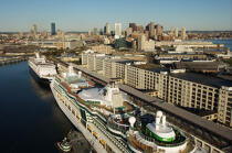 Boston dans le Massachusetts. © Philip Plisson / Plisson La Trinité / AA13400 - Nos reportages photos - Gratte-ciel