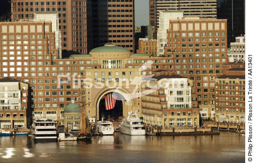 Boston dans le Massachusetts. - © Philip Plisson / Plisson La Trinité / AA13401 - Nos reportages photos - Gratte-ciel