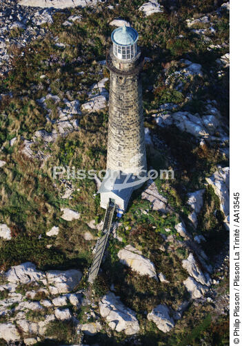 Cape Ann Twin Lighthouse in Massachusetts. - © Philip Plisson / Plisson La Trinité / AA13545 - Photo Galleries - Cape Ann
