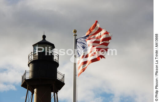 Marblehead Neck light - © Philip Plisson / Plisson La Trinité / AA13668 - Photo Galleries - Lighthouse [Massachusetts]