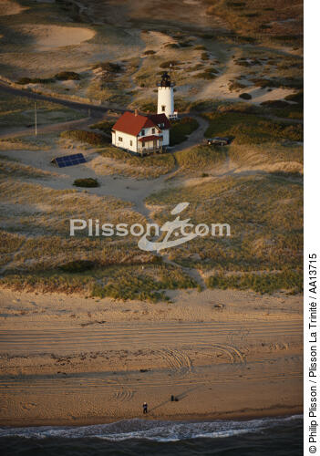 Race Point Light dans le Massachusetts. - © Philip Plisson / Plisson La Trinité / AA13715 - Nos reportages photos - Dune