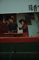 Dans le port d'Aberdeen à Hong Kong. © Philip Plisson / Plisson La Trinité / AA13986 - Nos reportages photos - Aberdeen [Hong Kong]