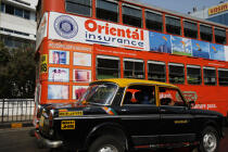Circulation à Bombay. © Philip Plisson / Plisson La Trinité / AA14076 - Nos reportages photos - Maharashtra