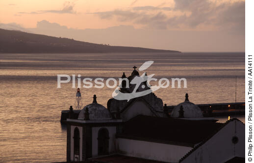 Horta aux Açores. - © Philip Plisson / Plisson La Trinité / AA14111 - Nos reportages photos - Les îles de Faial et Pico aux Açores