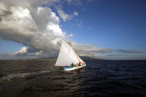 whaling boat in the Azores. © Philip Plisson / Plisson La Trinité / AA14114 - Photo Galleries - Whaling boat