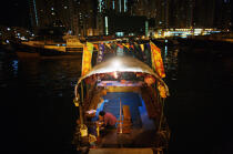 Sale of fish in HongKong. © Philip Plisson / Plisson La Trinité / AA14165 - Photo Galleries - Hong Kong, a city of contrasts