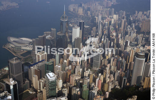 Hong Kong. - © Philip Plisson / Plisson La Trinité / AA14168 - Nos reportages photos - Immeuble