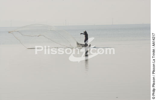 Pêche dans le Kerala, Inde. - © Philip Plisson / Plisson La Trinité / AA14217 - Nos reportages photos - Etats [Inde]
