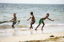 Ifaty - Madagascar. © Philip Plisson / Plisson La Trinité / AA14464 - Nos reportages photos - Peuple Vezo