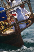 Dhow regatta in Dubaï. © Philip Plisson / Plisson La Trinité / AA14904 - Photo Galleries - United arab emirates