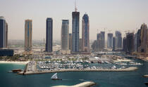 The marina of Dubai. © Philip Plisson / Plisson La Trinité / AA14913 - Photo Galleries - Building