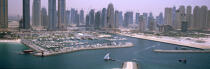 Dubai and her marina. © Philip Plisson / Plisson La Trinité / AA14954 - Photo Galleries - United arab emirates