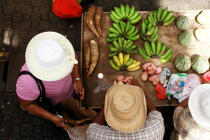 Market in Seychelles. © Philip Plisson / Plisson La Trinité / AA14981 - Photo Galleries - Banana