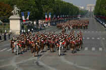 Champs-Élysées.Défilé du 14 Juillet. © Philip Plisson / Plisson La Trinité / AA15110 - Nos reportages photos - Défilé du 14 juillet