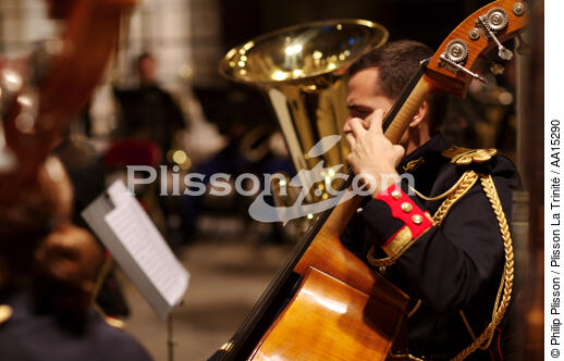 Eqlise Saint Eustache. Orchestre - © Philip Plisson / Plisson La Trinité / AA15290 - Nos reportages photos - Musicien