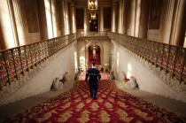 Republican guard. Palais du Luxembourg © Philip Plisson / Plisson La Trinité / AA15320 - Photo Galleries - Staircase