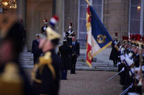 Palais de l'Elysée. 1er régiment d'infanterie © Philip Plisson / Plisson La Trinité / AA15338 - Nos reportages photos - L'Elysée