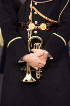 Republican guard. Maison Laffitte © Philip Plisson / Plisson La Trinité / AA15348 - Photo Galleries - Musician
