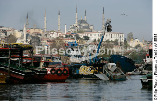 Istanbul - Kumkapi - Port de pêche - © Philip Plisson / Plisson La Trinité / AA15585 - Nos reportages photos - Turquie