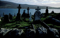 Achill island © Philip Plisson / Plisson La Trinité / AA15600 - Photo Galleries - Cross