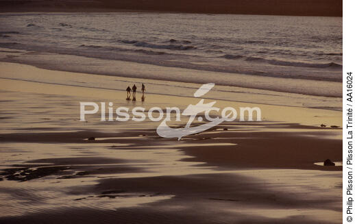 La plage des Sables d'Olonne - © Philip Plisson / Plisson La Trinité / AA16024 - Photo Galleries - Vendée