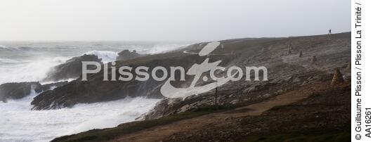 Tempête sur la côte sauvage de Quiberon - © Guillaume Plisson / Plisson La Trinité / AA16261 - Nos reportages photos - Côte sauvage