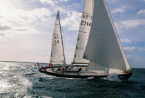 Pen-Duick II © Philip Plisson / Plisson La Trinité / AA16719 - Photo Galleries - Maxi-monohull Racing Yacht
