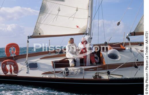 Pen-Duick II - © Philip Plisson / Plisson La Trinité / AA16721 - Photo Galleries - Maxi-monohull Racing Yacht