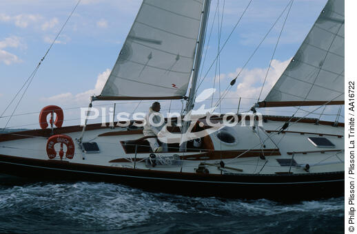 Pen-Duick II - © Philip Plisson / Plisson La Trinité / AA16722 - Photo Galleries - Maxi-monohull Racing Yacht