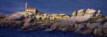 Rua island © Philip Plisson / Plisson La Trinité / AA17014 - Photo Galleries - Lighthouse [Galicia]