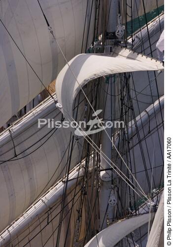 Le Belem - © Philip Plisson / Plisson La Trinité / AA17060 - Nos reportages photos - Les Grands voiliers