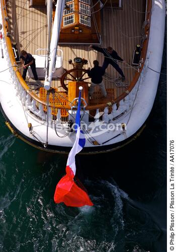 Le Belem - © Philip Plisson / Plisson La Trinité / AA17076 - Nos reportages photos - Les Grands voiliers