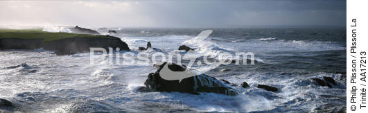 Quiberon : la côte sauvage - © Philip Plisson / Plisson La Trinité / AA17213 - Nos reportages photos - Gros temps